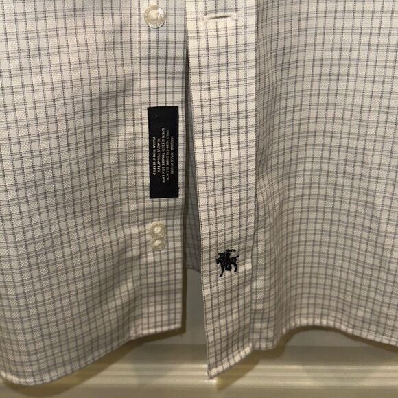 Hart Schaffner Marx Shirt 17 1/2 - 34 - Picture 5 of 9